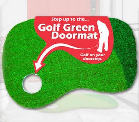 golf green doormat