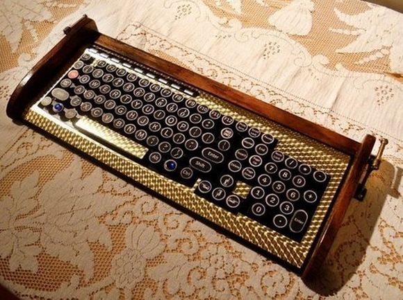 victorian era looking keyboard