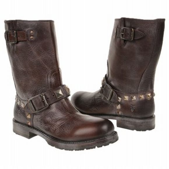 Victorian era leather man boots 