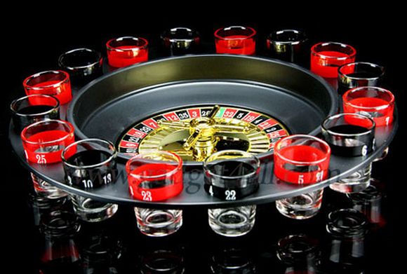 roulette shot glasses 