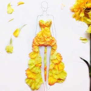 Stunning flower dresses by Grace Ciao
