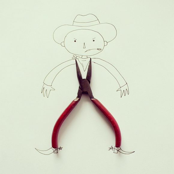 cowboy illustration 