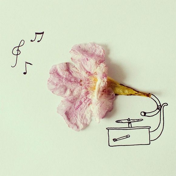 life is music illustration by Javier Perez 