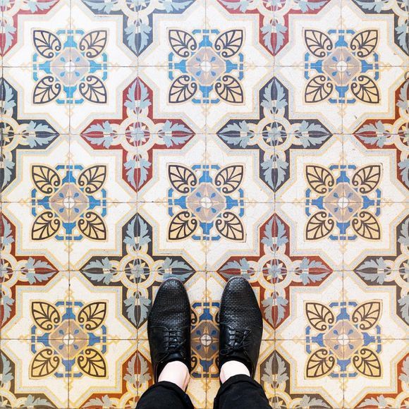 colorful floors photography 