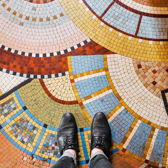Parisian floors project by photographer Sebastian Erras