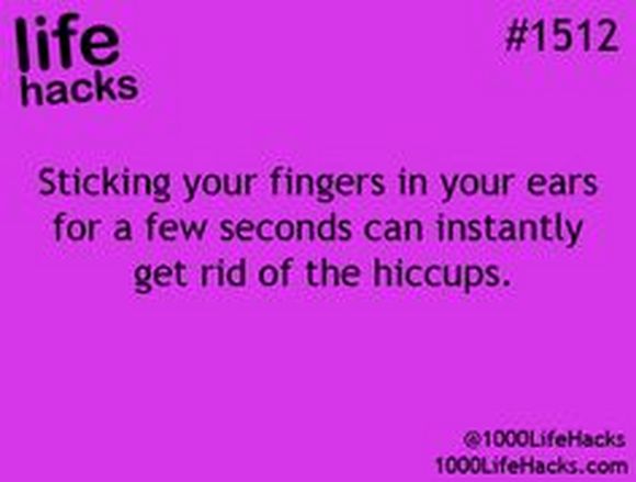 get rid of the hiccups