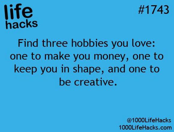 hobbies you love 