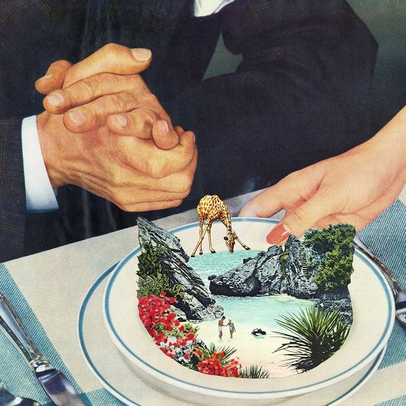 breakfast collages by Eugenia Loli 