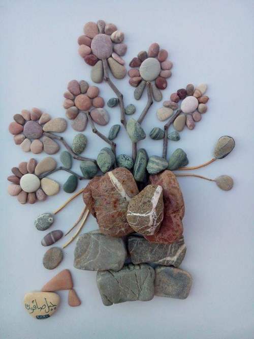 flower power pebbles scenes