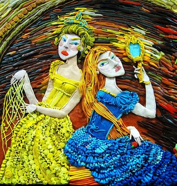 Plasticine fairy tales by Anastasia Volkova