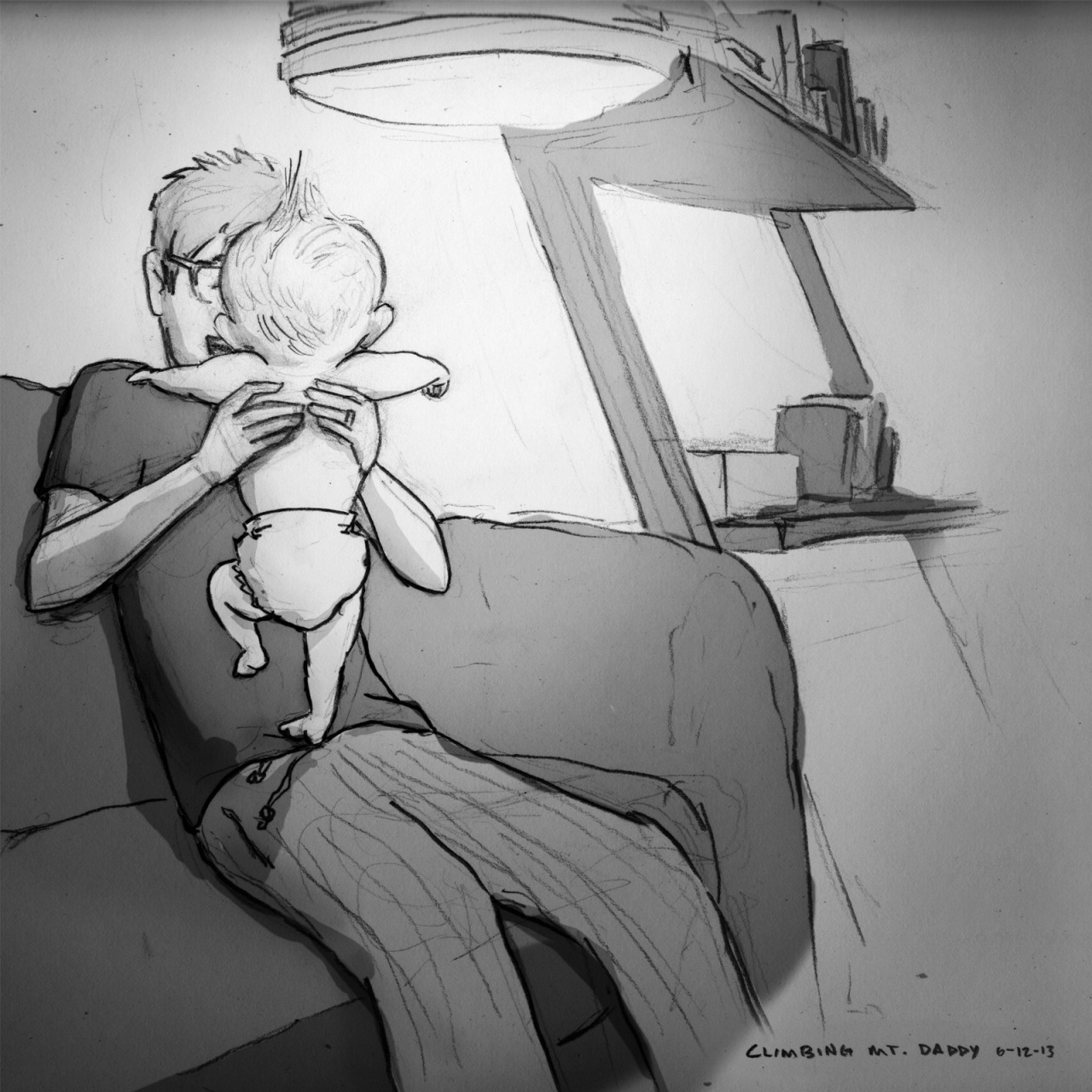 Adorable everyday life drawings by Curtis Wiklund - Smile Adorable everyday life drawings by Curtis Wiklund - Smile