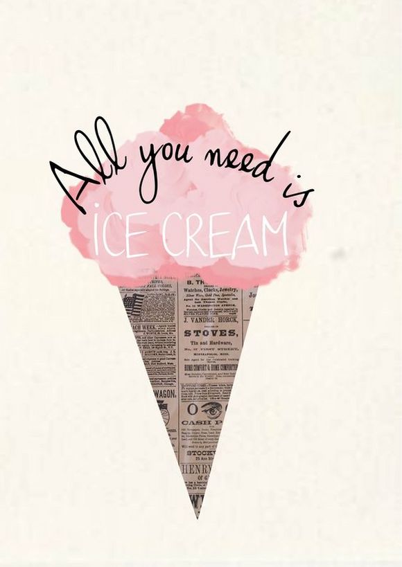 summer and ice cream 