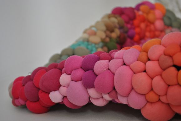 Textile sculptures by Serena Garcia Dalla Venezia